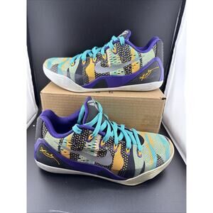 Nike Kobe 9 EM Low Unleashed Pop Art Sneakers 646701-508